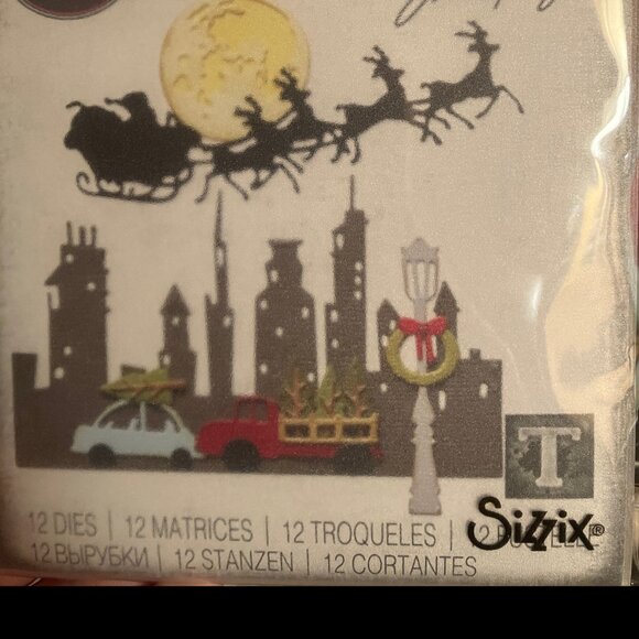 Tim Holtz Sizzix Vault Christmas Magic Thinlits Dies 666718 - Picture 3 of 4